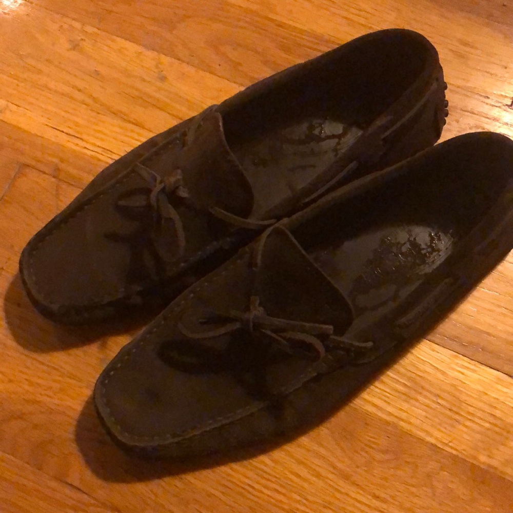 Men’s suede Tods driving shoes